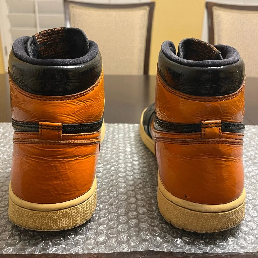 Nike Air Jordan 1 High Retro OG Shattered Backboard Sneaker Shoes Size US 11 - Picture 10 of 14